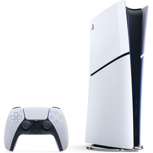 Konsolė Sony PlayStation 5 Digital Slim Edition 1TB SSD Wi-Fi Juoda, Balta