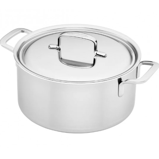 Žemas puodas su dangčiu DEMEYERE 5-Plus 40851-106-0 - 3 ltr