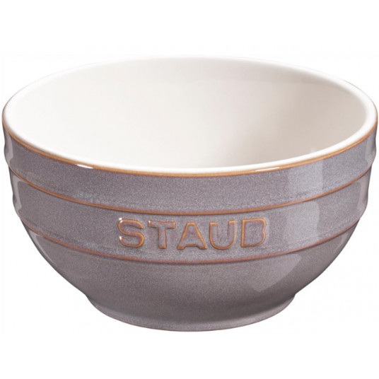 4 apvalių dubenėlių rinkinys STAUB 40508-152-0 - antikvarinis pilkas 12 cm