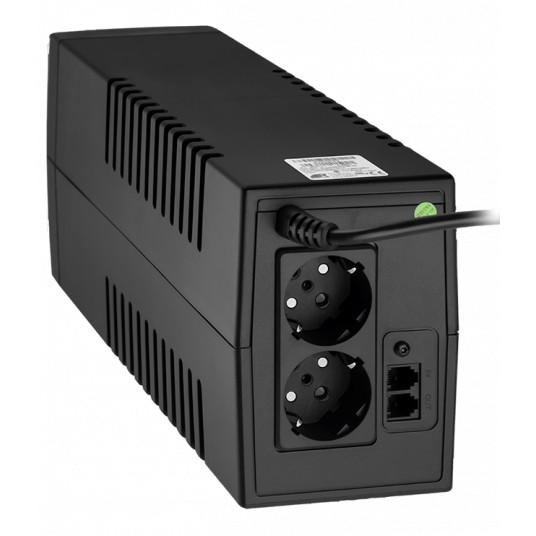 GT UPS POWERbox „Line-Interactive“ 850kVA / 480W 2 AC išvestis(ys / čių)