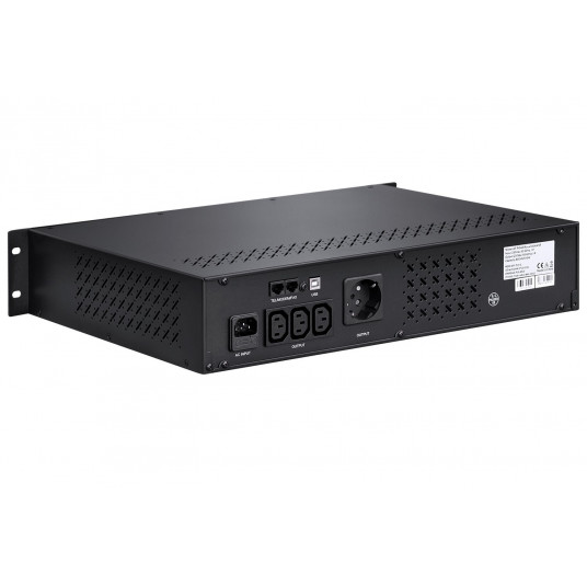 GT UPS POWERbox „Line-Interactive“ 850VA / 510W RACK 19"