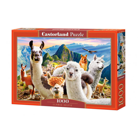 Dėlionė Castorland Llamas Selfie, 1000 dalių