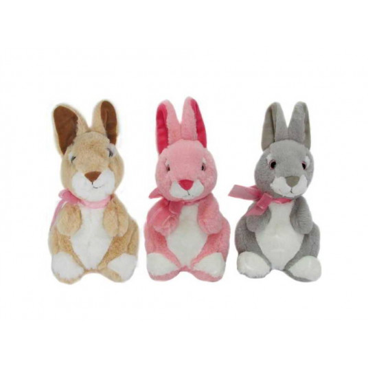 Pliušinis žaislas 22 cm, kiškis
