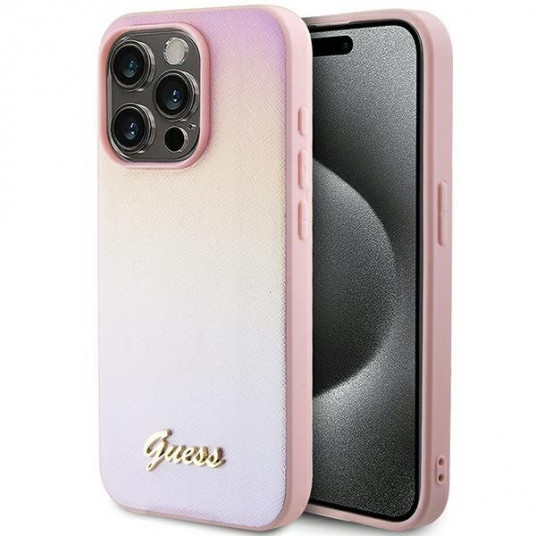 Guess GUHCP14XPSAIRSP galinis dėklas, skirtas Apple iPhone 14 Pro Max