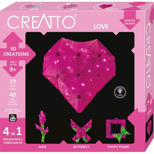 Mokomasis rinkinys CREATTO LOVE 9+