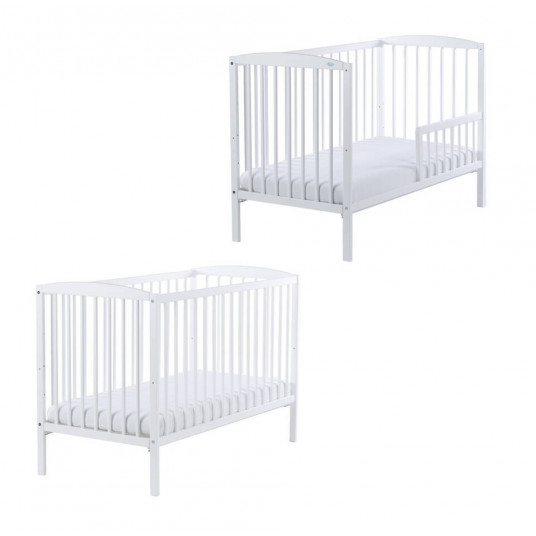 Cot/bed - BIANCO DELUX - 2in1 - WHITE