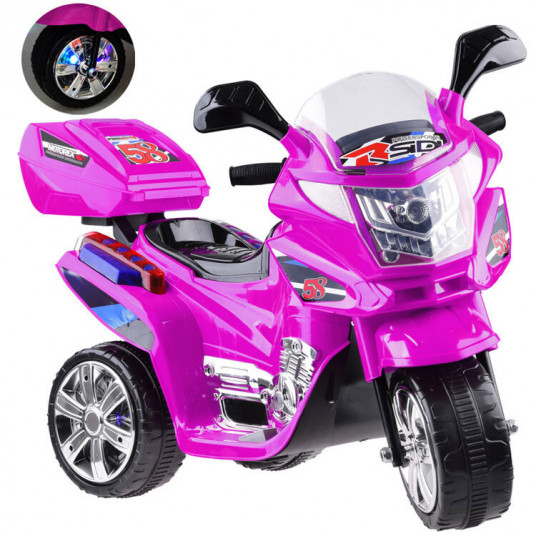 Motorbike for rechargeable battery colorful LED lights PA0241