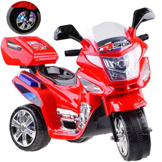 Motorbike for rechargeable battery colorful LED lights PA0241