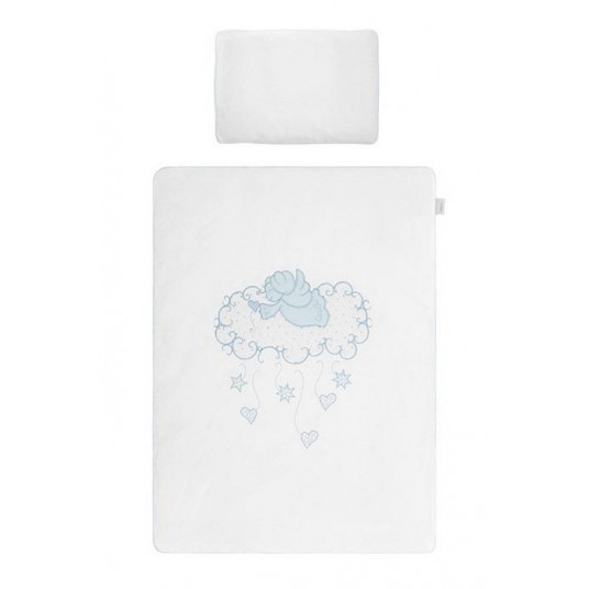 Cover set - 2 pcs - 120x90, 40x60 - ANIOŁEK - P02-0135 - BLUE