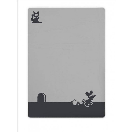 Blanket - TB0332 - MIKY - size 75x100 - GRAPHITE