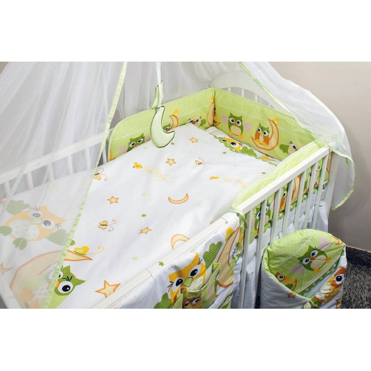 Bedding set - 4 parts - 120/90/180 - SOWY - MIX ****