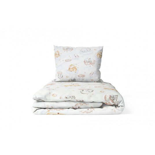 Cover set - 2 pcs - 120x90, 40x60 - ANIMALS in CLOUDS