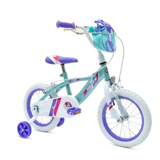 Huffy Glimmer dviratis, 14 colių, "Teal" spalvos