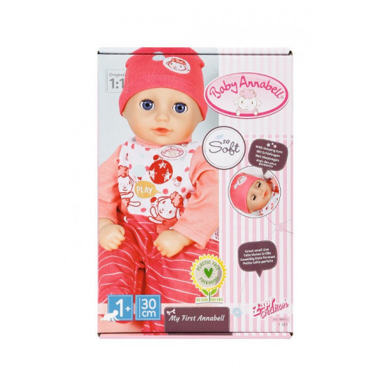LĖLĖ ZAPF BABY BORN BABY ANNABELL 704073-116721 MANO PIRMOJI ANNABELL 30 cm 1+