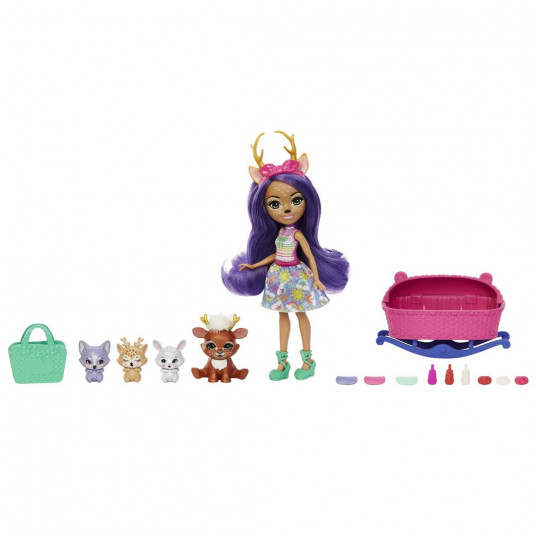 Enchantimals Baby Best Friends HLK84 lėlė