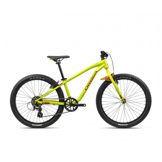 Orbea MX 24 DIRT Lime - Watermelon (Gloss) - vaikiškas dviratis