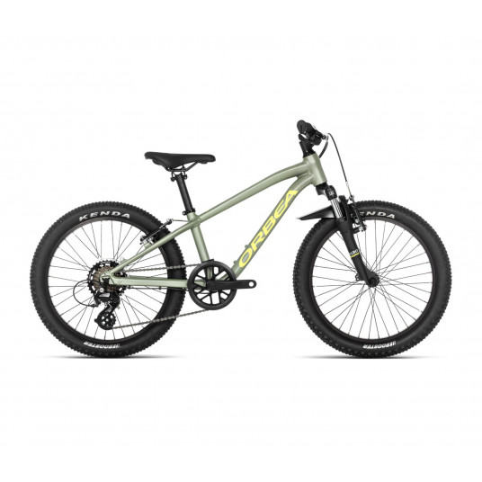 Orbea MX 20 XC Metallic Green Artichoke (Matt) - Yellow (Matt) - vaikiškas dviratis
