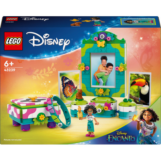 LEGO® 43239 DISNEY Mirabelės nuotraukų rėmelis ir papuošalų dėžutė