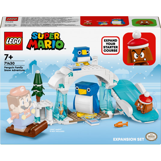 LEGO® 71430 SUPER MARIO Penguin šeima nuotykiai ant sniego – papildomas rinkinys
