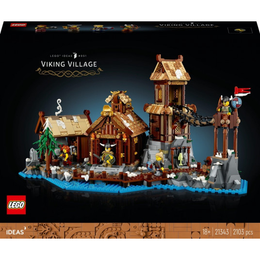 LEGO® 21343 IDEAS Vikingų kaimas