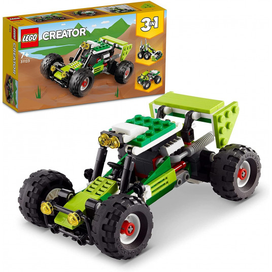 LEGO 31123 Creator visureigių vežimėlių konstruktorius