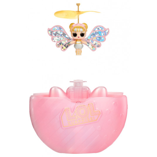 LOL „Surprise Magic Wishies Flying Tot“ – auksiniai sparnai 593539