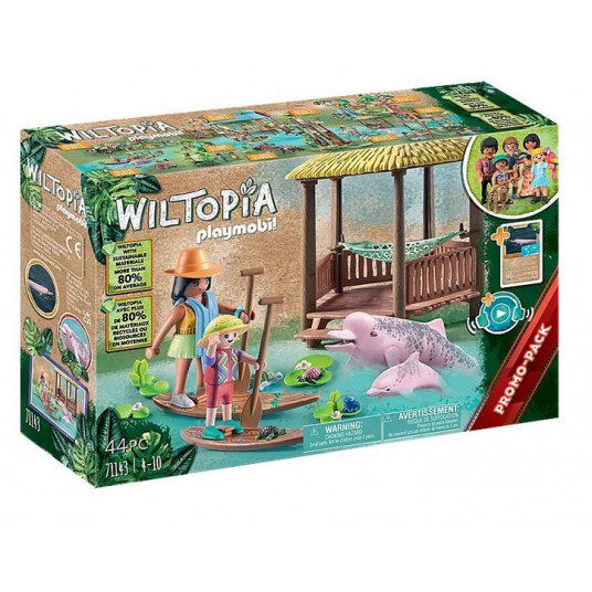 Konstruktorius Playmobil Wiltopia 71143, plastikas