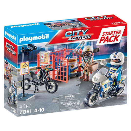 Konstruktorius Playmobil Starter Pack Police 71381