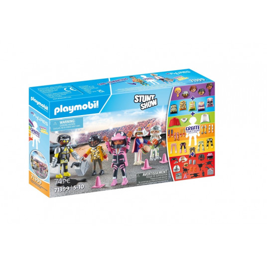 Konstruktorius Playmobil Mano figūrėlės: Kaskadininkų šou 71399