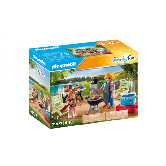 Konstruktorius Playmobil Family Barbecue 71427, plastikas