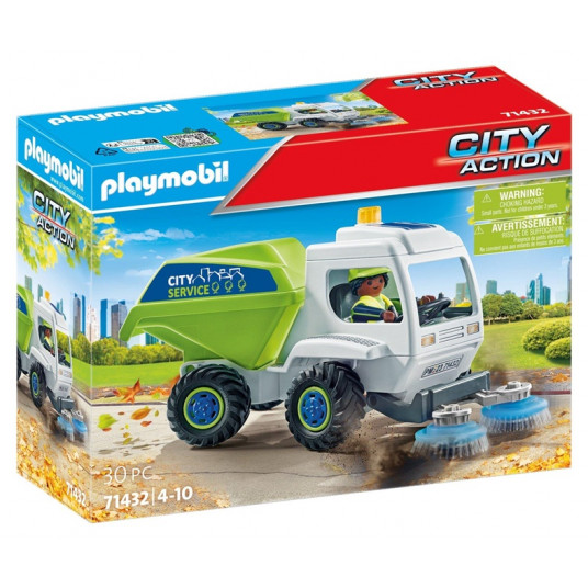 Konstruktorius Playmobil Street Sweeper 71432, plastikas