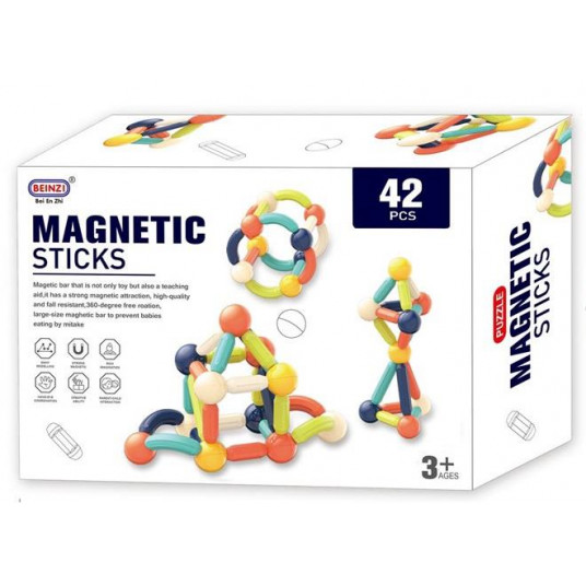KONSTRUKTORIUS ŽAISL MAGNETINIS 42 DALYS