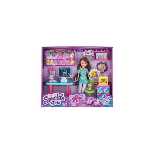 Lėlė Sparkle Girlz Pet Clinic 100184, 10,5 cm