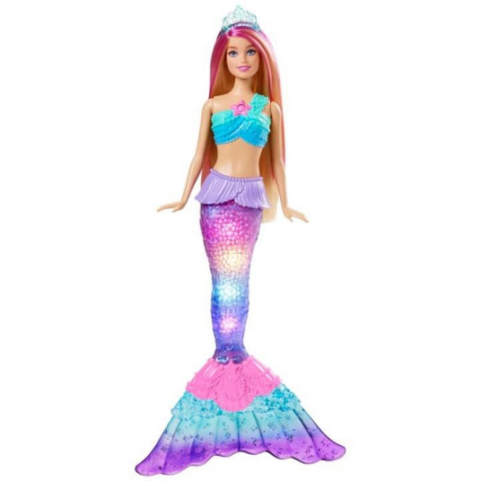 Lėlė Barbie Dreamtopia Twinkle Lights Mermaid HDJ36, 30 cm