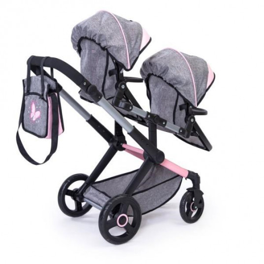 Bayer Twin stroller grey 26733AA