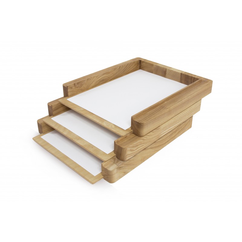 Padėklai dokumentams - 3 padėklų dokumentams rinkinys