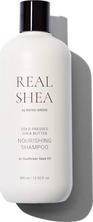 "Rated Green Real Shea Butter Nourishing Shampoo maitinamasis šampūnas 400ml
