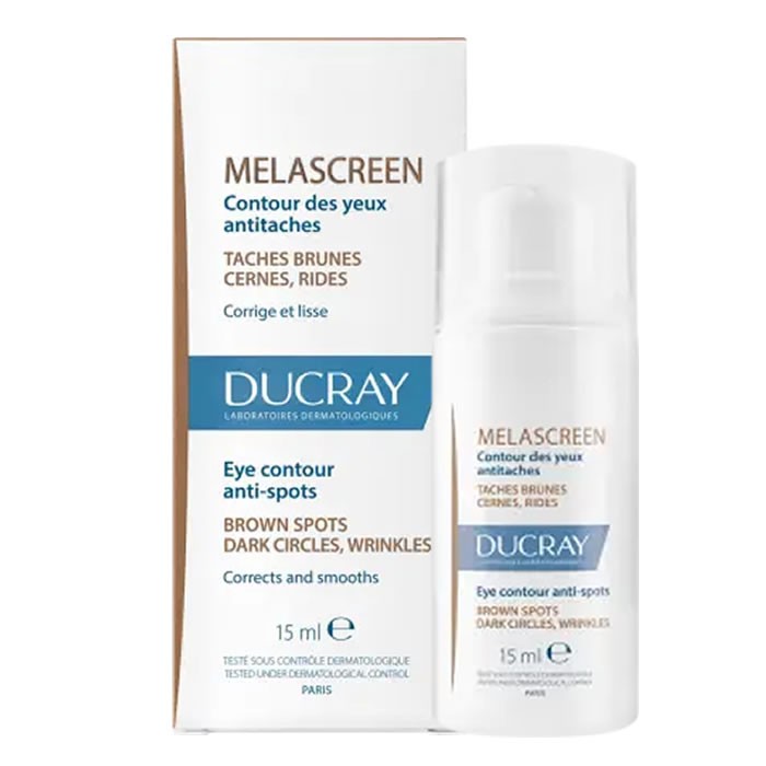 "Ducray Melascreen" akių kontūro kremas nuo  pigmentinių  dėmių 15ml