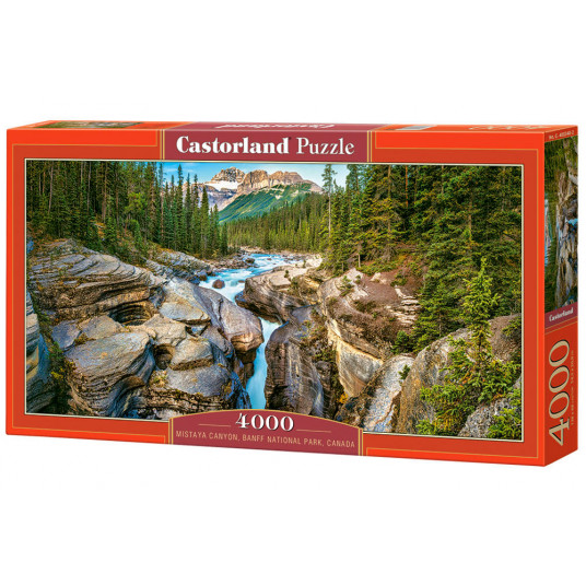 Dėlionė Castorland Mistaya Canyon, Banff NP Canada, 4000 dalių