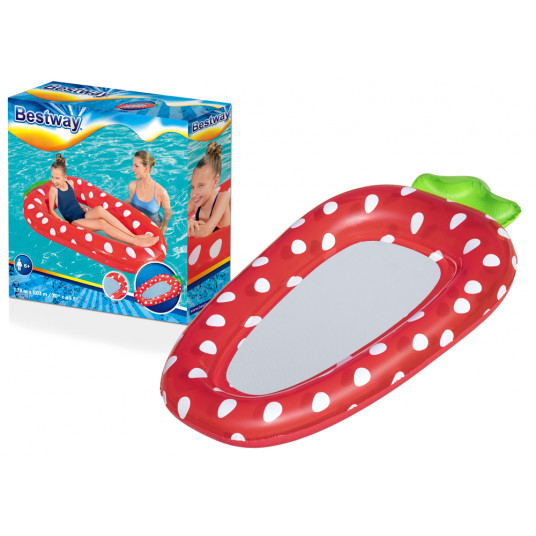 Bestway pripučiamas čiužinys su tinkleliu, braškė