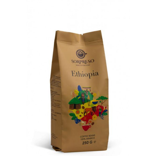 Kava SORPRESO ETHIOPIA SIDAMO (250g)