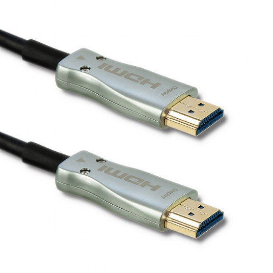 Qoltec 50474 HDMI laidas v.2.0 Vyriškas | Patinas | AOC | 30m