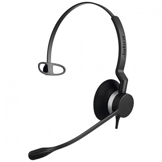 Jabra Biz 2300 QD Mono Laisvų rankų įranga Vielinis Su lankeliu Biuras / skambučių centras Juoda
