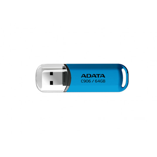 ADATA C906 64GB USB atmintinė, mėlyna ADATA