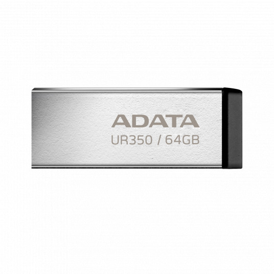 ADATA UR350 64GB USB atmintinė, juoda ADATA