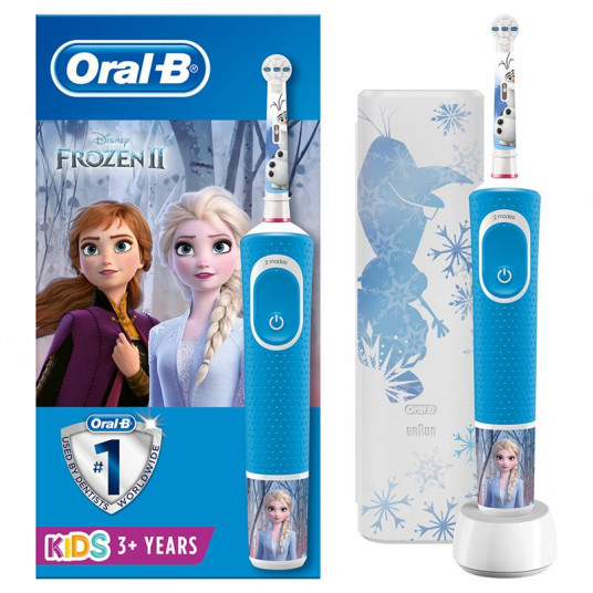 El.toothbrush Vitality Frozen, Braun+ kelioninis dėklas