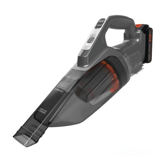 Black & Decker Dustbuster rankinis dulkių siublys Juoda, Pilka, Oranžinė Bemaišis