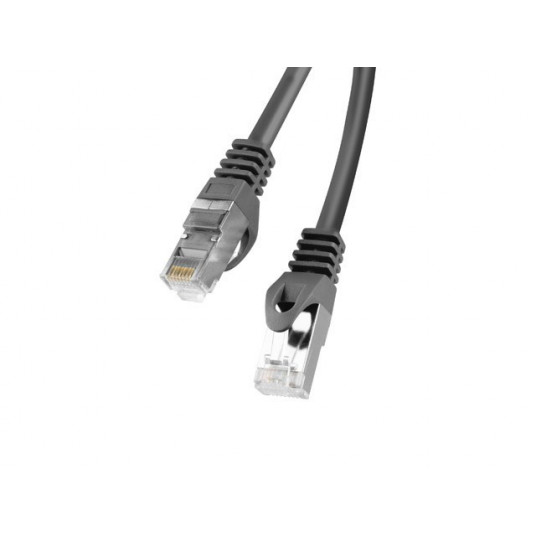 Lanberg PCF6-10CC-0500-BK tinklo kabelis Juoda 5 m Cat6 F/UTP (FTP)