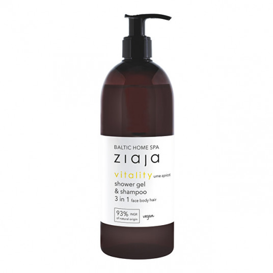 Ziaja – dušo želė ir šampūnas 3 in 1 500 ml