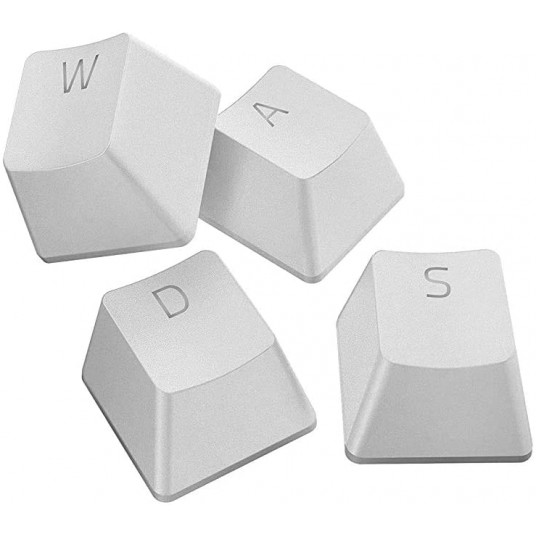 RAZER PBT raktų dangtelio atnaujinimo rinkinys – Mercury White RC21-01490200-R3M1